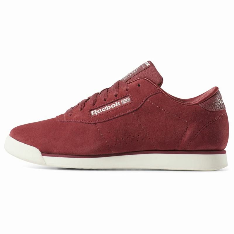 Reebok Princess Leather Tenisky Damske - Červené AE9804VF